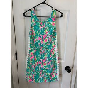 Lilly Pulitzer Mila Shift Dress RARE "Guac and Roll" Size 0